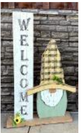 PLAID GNOME with Sign