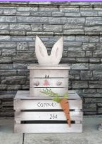 STACKABLE CRATE BUNNY