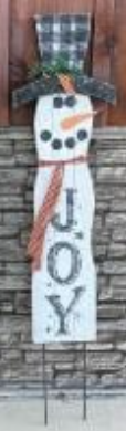 PLAID FROSTY on METAL RODS Joy