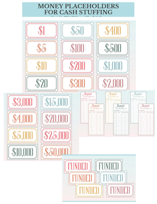 Rainbow Script Money