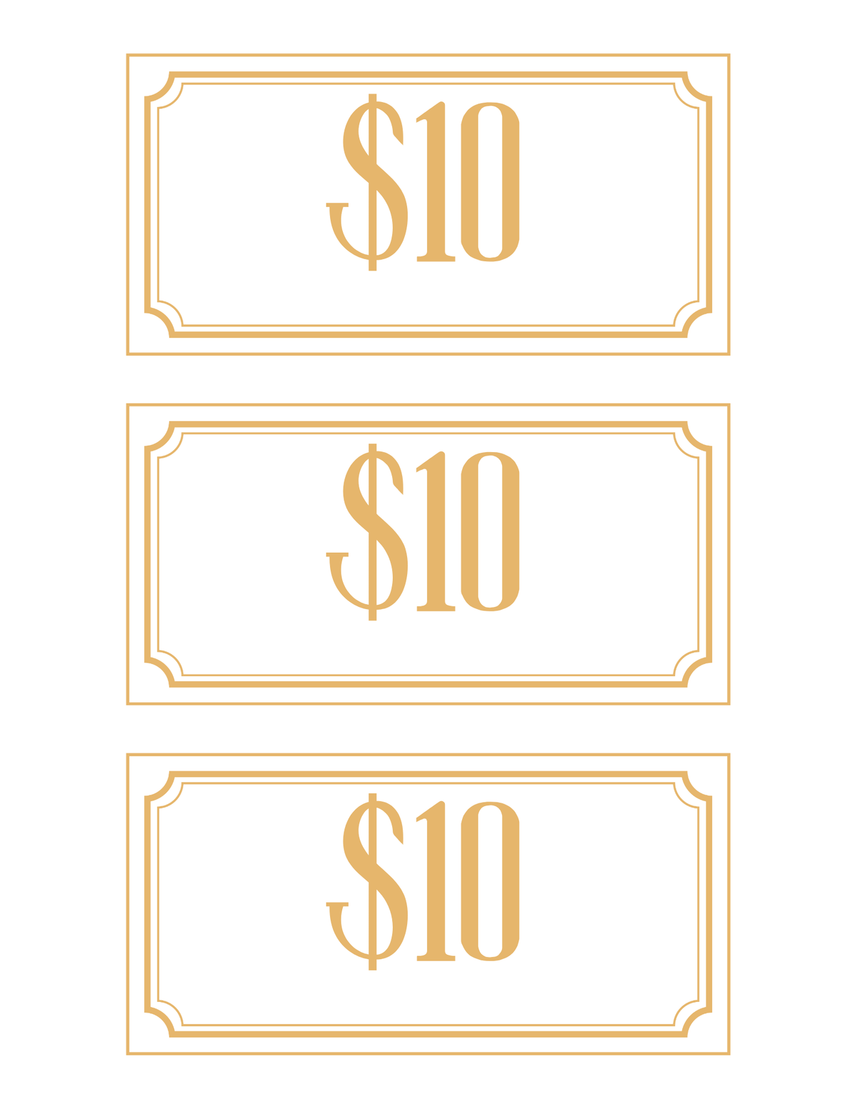 Rainbow Script Money